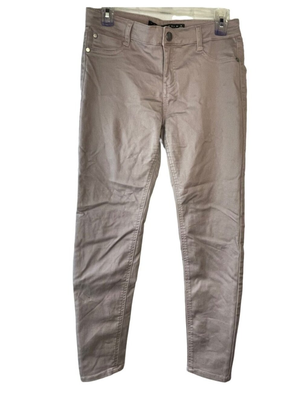 Tinseltown denim couture skinny stretch pants cotton blend pockets zipper READ